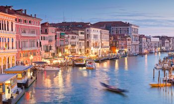 The Famous Waterways of Venice