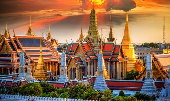 Grand palace and Wat phra keaw in Bangkok